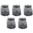 Ford 17-25 Superduty (5-Piece Set) Clear Cab Roof Light Lens with RGB (Multi-Colored) High-Power LED's - ATTN: Cab Lights are User Controlled by Bluetooth Using App Thru Mobile Phone / Tablet - ATTN: This cab light set is for a fresh install on a truck that DID NOT come with OEM cab roof lights (No Square Hole Required - Only 2 Small Screw Holes & a 1/4