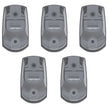 Ford 17-25 Superduty (5-Piece Set) Clear Cab Roof Light Lens with RGB (Multi-Colored) High-Power LED's - ATTN: Cab Lights are User Controlled by Bluetooth Using App Thru Mobile Phone / Tablet - ATTN: This cab light set is for a fresh install on a truck that DID NOT come with OEM cab roof lights (No Square Hole Required - Only 2 Small Screw Holes & a 1/4