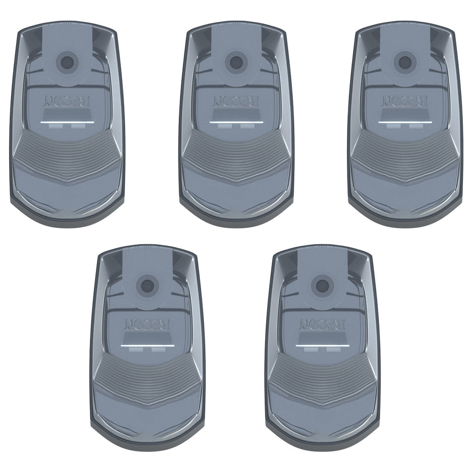Ford 17-22 Superduty (5-Piece Set) Clear Cab Roof Light Lens with 2-Way Forward & Rear Facing White ULTRA High-Power LEDs - ATTN: (Plug-N-Play Replacement for OEM Factory Installed Cab Roof Lights) - Image 3