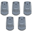 Ford 17-22 Superduty (5-Piece Set) Clear Cab Roof Light Lens with 2-Way Forward & Rear Facing White ULTRA High-Power LEDs - ATTN: (Plug-N-Play Replacement for OEM Factory Installed Cab Roof Lights) - Image 3