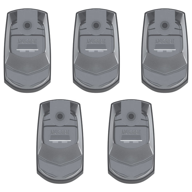 Ford 17-22 Superduty (5-Piece Set) Clear Cab Roof Light Lens with RGB (Multi-Colored) High-Power LED's - Complete Kit With Wiring & Hardware - ATTN: Cab Lights are User Controlled by Bluetooth Using App Thru Mobile Phone / Tablet - MULTI-COLORED