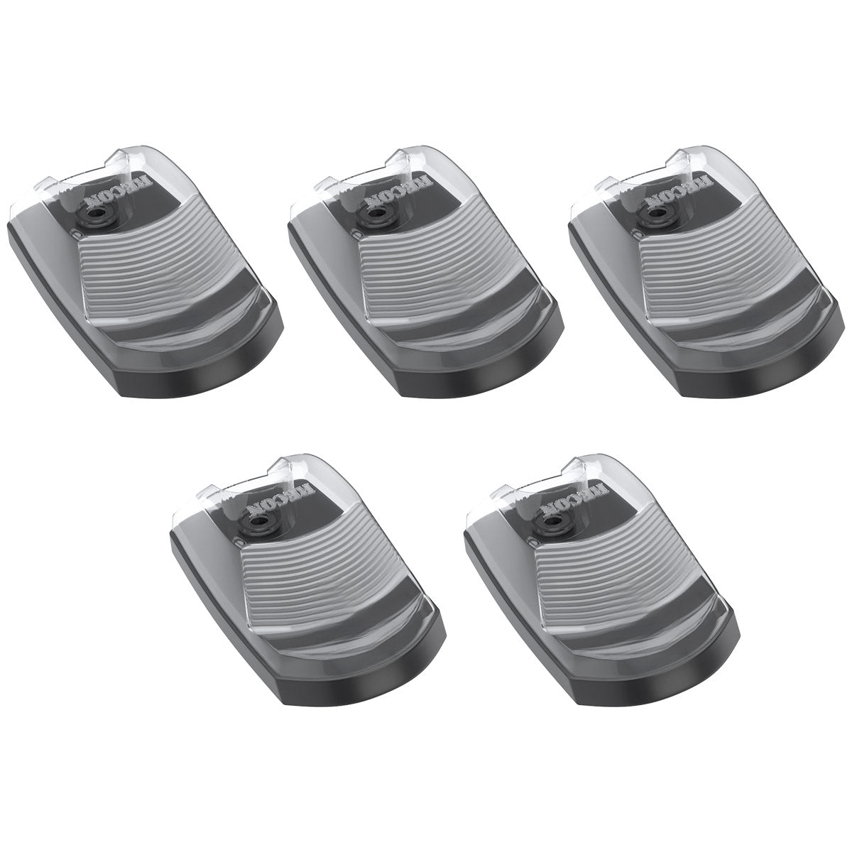 Ford 17-22 Superduty (5-Piece Set) Clear Lens with White & Amber Strobe LED's & White or Amber Running Light LED's - Complete Kit With Wiring & Hardware - Image 6