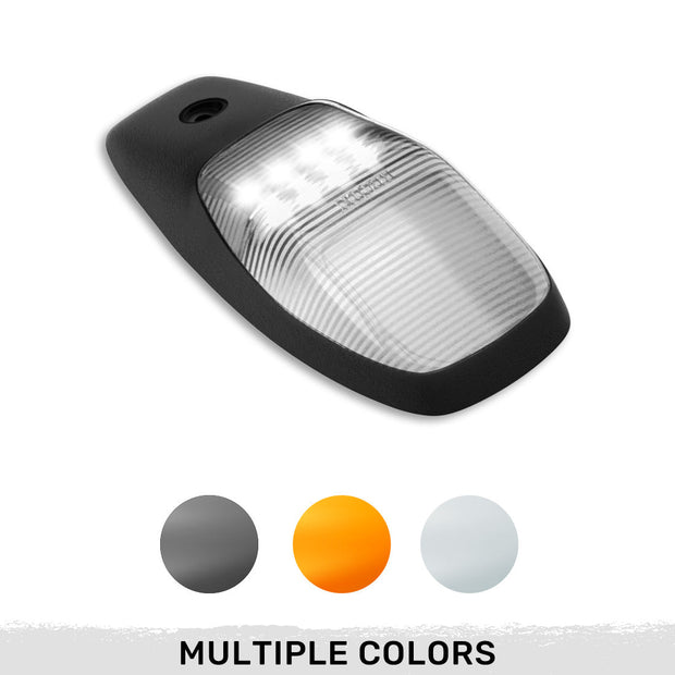 Dodge 19-23 RAM Heavy-Duty 2500 & 3500 (1-Piece Single Cab Light) Smoked Cab Roof Light Lens with 2-Way Forward & Rear Facing White ULTRA High-Power LEDs - 1-Piece Single Cab Light ONLY - Image 2