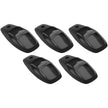 Dodge 19-23 RAM Heavy-Duty 2500 & 3500 (5-Piece Set) Smoked Cab Roof Light Lens with RGB (Multi-Colored) High-Power LED's - Complete Kit With Wiring & Hardware - ATTN: Cab Lights are User Controlled by Bluetooth Using App Thru Mobile Phone / Tablet - MULTI-COLORED - Image 3