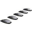 Dodge 19-23 RAM Heavy-Duty 2500 & 3500 (5-Piece Set) Clear Cab Roof Light Kit with White & Amber Ultra High-Power Strobe LED's & White or Amber Running Light LED's - (Complete Wiring Kit & Hardware Included) - Image 2