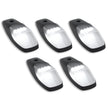 Dodge 19-23 RAM Heavy-Duty 2500 & 3500 (5-Piece Set) Clear Cab Roof Light Kit with White & Amber Ultra High-Power Strobe LED's & White or Amber Running Light LED's - (Complete Wiring Kit & Hardware Included) - Image 6