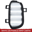 Chevy/GMC 19-26 Sierra 1500 & Silverado 1500 Ultra High Power Quad White LED Mirror Spot Lights - Smoked Lens - Image 2