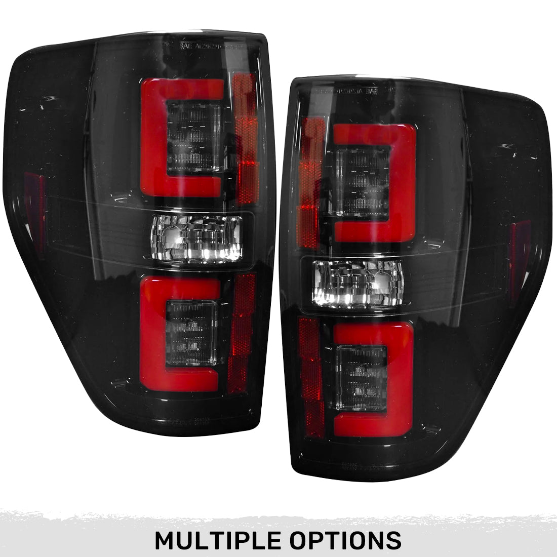 Ford F150 & RAPTOR 09-14 OLED TAIL LIGHTS - Smoked Lens