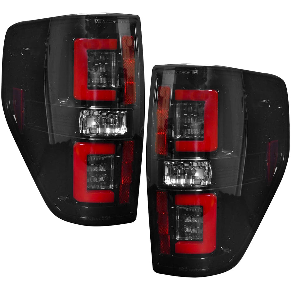 Ford F150 & RAPTOR 09-14 OLED TAIL LIGHTS - Smoked Lens - Image 4