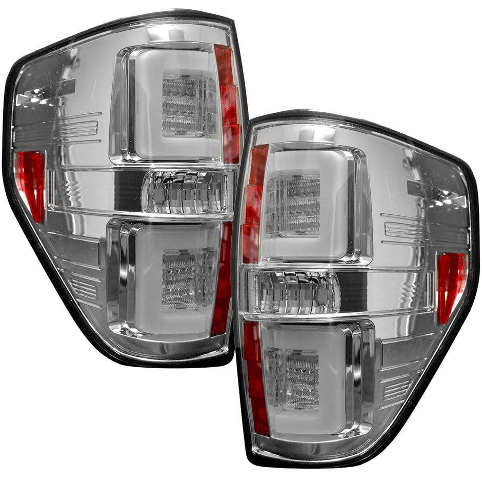Ford F150 & RAPTOR 09-14 OLED TAIL LIGHTS - Clear Lens - Image 3
