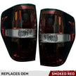 Ford F150 & RAPTOR 09-14 OLED TAIL LIGHTS - Dark Red Smoked Lens - Image 3