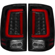 Dodge 09-18 RAM 1500 & 10-18 RAM 2500/3500 OLED TAIL LIGHTS w/ Scanning OLED Turn Signals (Replaces Factory OEM Halogen Tail Lights) - Smoked Lens - Image 3