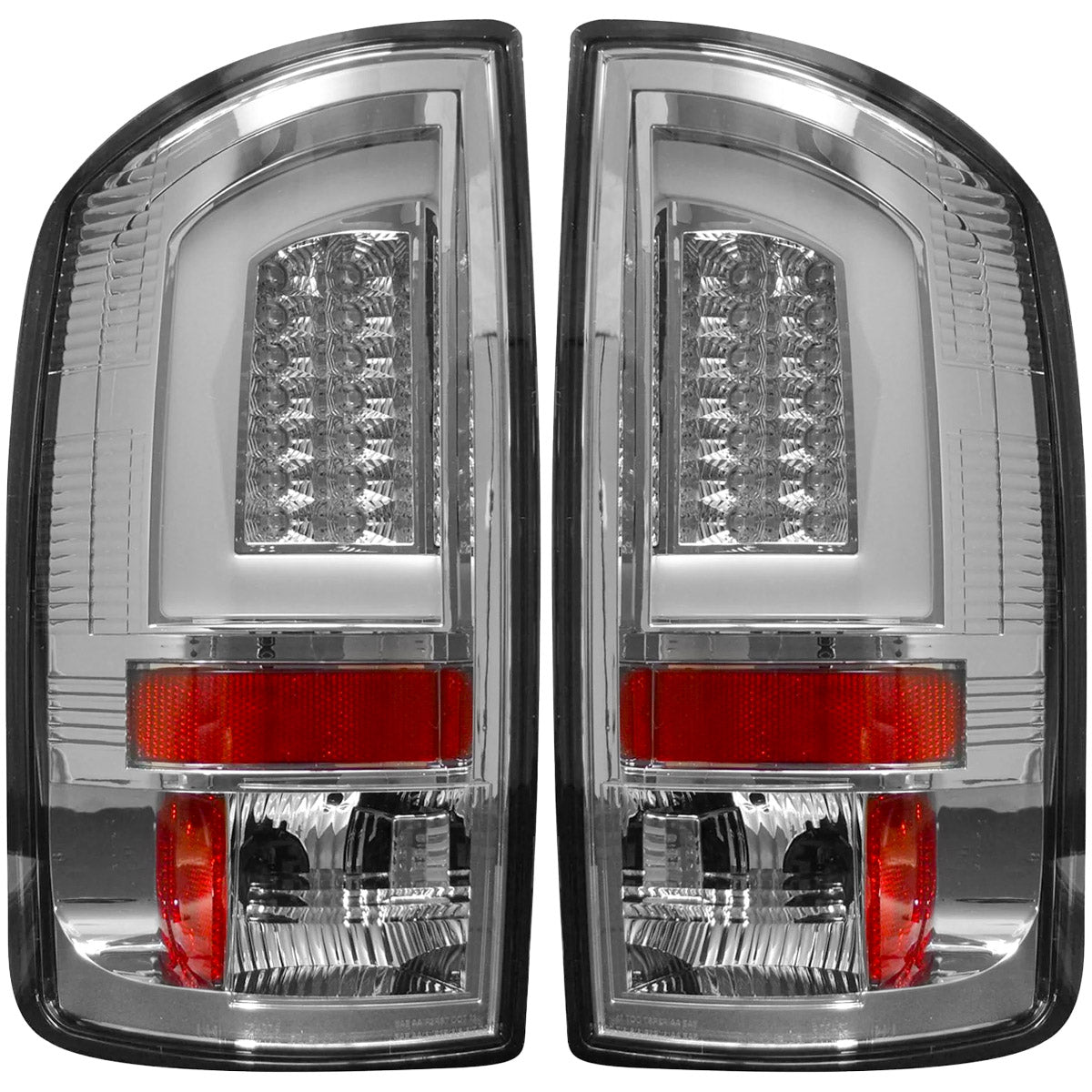Dodge 02-06 RAM 1500 & 03-06 RAM 2500/3500 OLED Tail Lights - Clear Lens