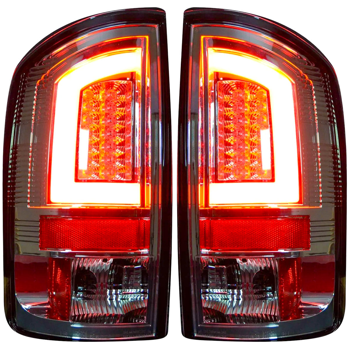 Dodge 02-06 RAM 1500 & 03-06 RAM 2500/3500 OLED Tail Lights - Clear Lens - Image 3