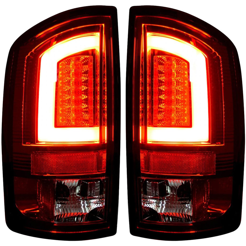 Dodge 02-06 RAM 1500 & 03-06 RAM 2500/3500 OLED Tail Lights - Red Lens - Image 2