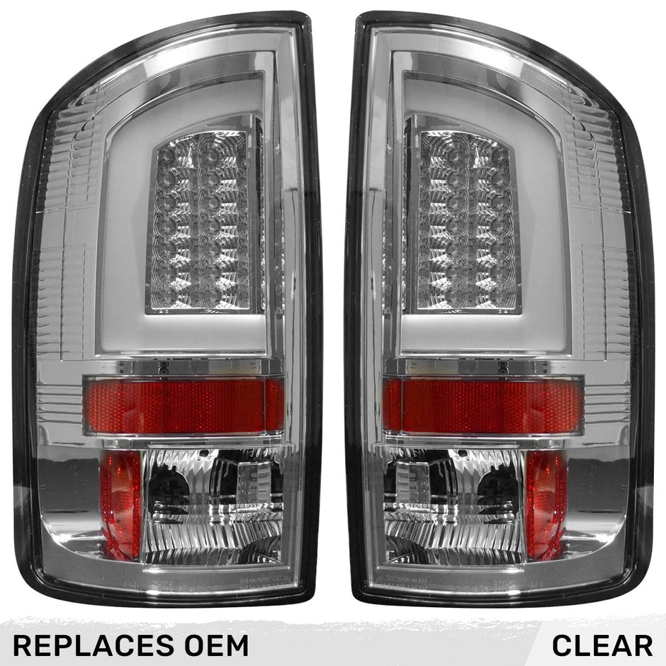 Chevy & GMC Tahoe, Yukon, Suburban, Denali 00-06 OLED TAIL LIGHTS - Clear Lens - Image 4