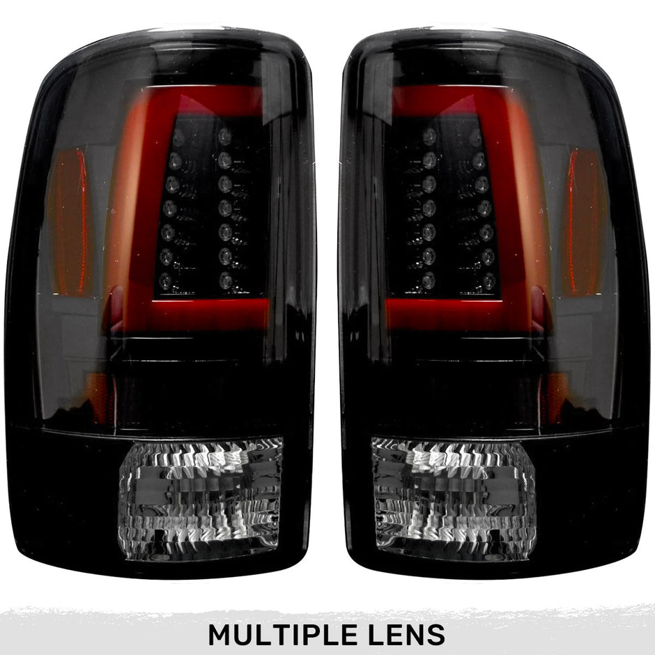 Chevy & GMC Tahoe, Yukon, Suburban, Denali 00-06 OLED TAIL LIGHTS - Smoked Lens
