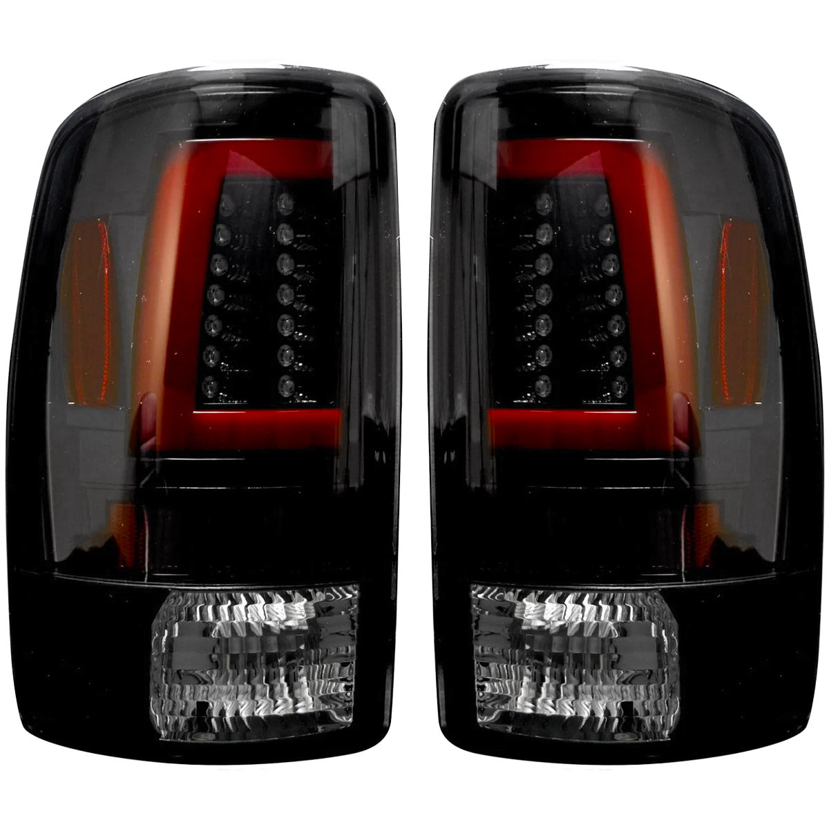 Chevy & GMC Tahoe, Yukon, Suburban, Denali 00-06 OLED TAIL LIGHTS - Smoked Lens - Image 4