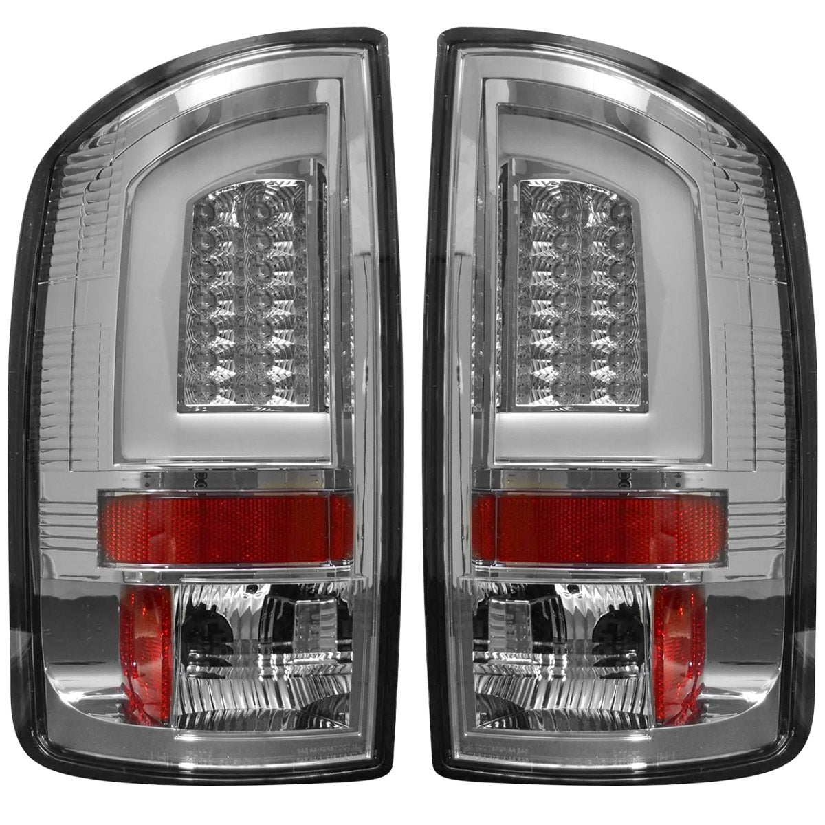 Chevy & GMC Tahoe, Yukon, Suburban, Denali 00-06 OLED TAIL LIGHTS - Clear Lens - Image 3