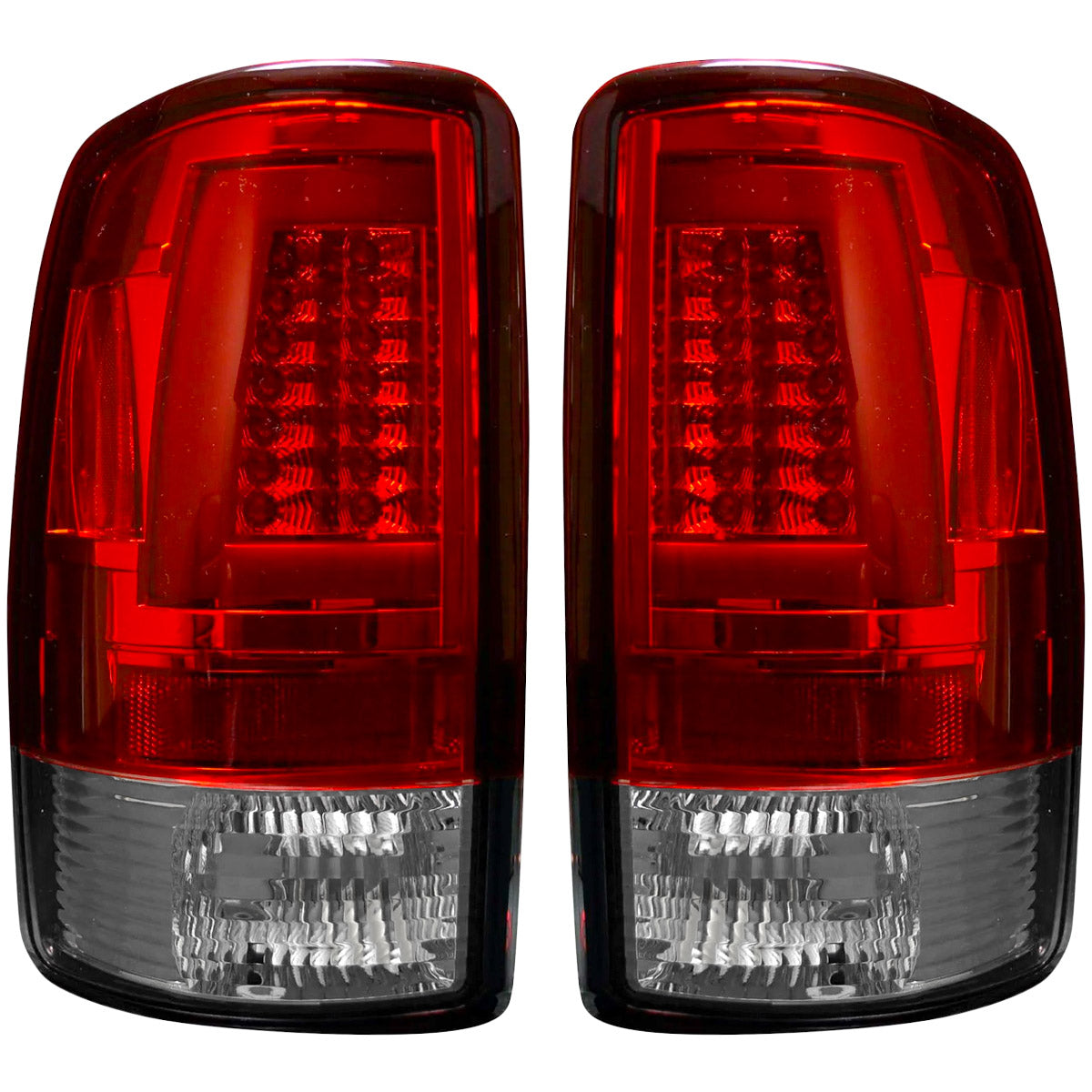 Chevy & GMC Tahoe, Yukon, Suburban, Denali 00-06 OLED TAIL LIGHTS - Red lens