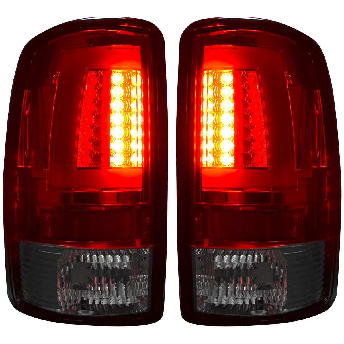 Chevy & GMC Tahoe, Yukon, Suburban, Denali 00-06 OLED TAIL LIGHTS - Red lens - Image 2