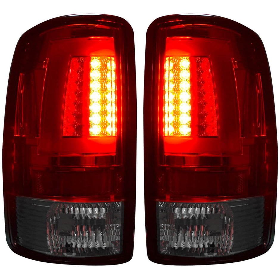 Chevy & GMC Tahoe, Yukon, Suburban, Denali 00-06 OLED TAIL LIGHTS - Red lens - Image 2