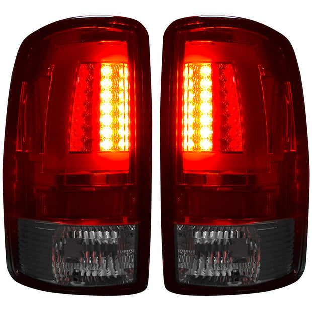 Chevy & GMC Tahoe, Yukon, Suburban, Denali 00-06 OLED TAIL LIGHTS - Red lens - Image 2