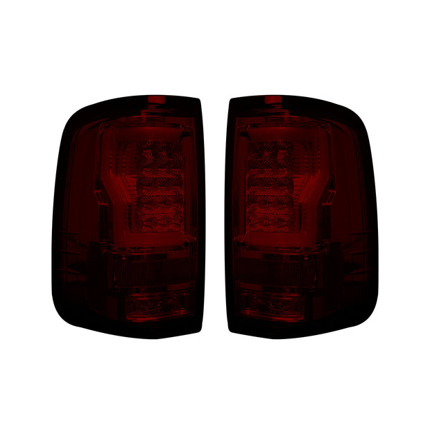 Ford F150 04-08 Straight aka "Style" Side OLED TAIL LIGHTS - Red Lens