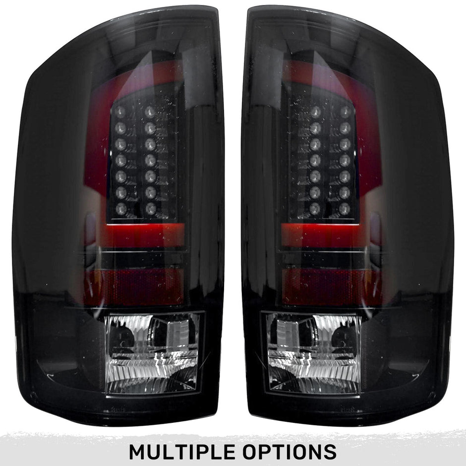 Dodge 07-08 RAM 1500 & 07-09 RAM 2500/3500 OLED TAIL LIGHTS - Smoked Lens