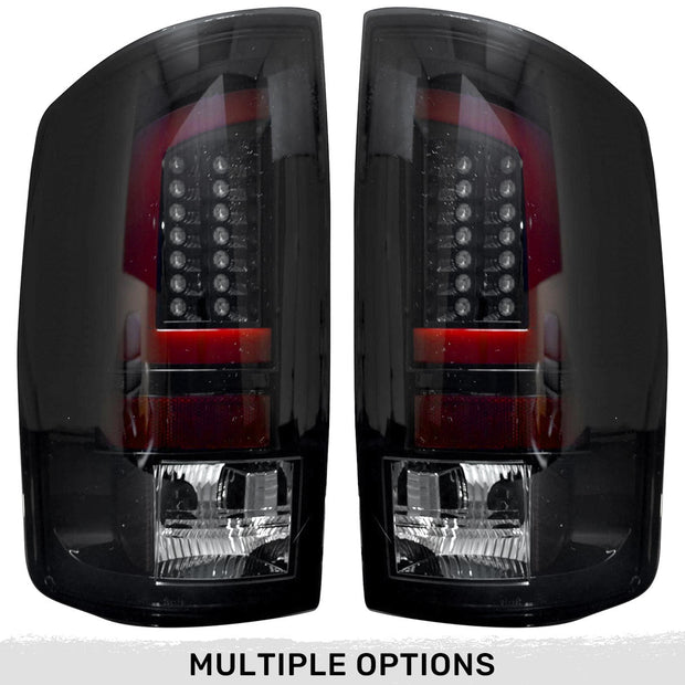 Dodge 07-08 RAM 1500 & 07-09 RAM 2500/3500 OLED TAIL LIGHTS - Smoked Lens