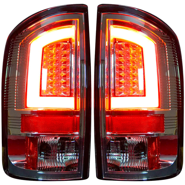 Dodge 07-08 RAM 1500 & 07-09 RAM 2500/3500 OLED TAIL LIGHTS - Clear Lens - Image 2