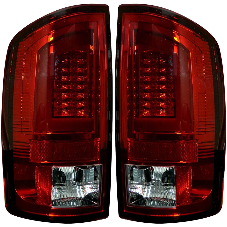 Dodge 07-08 RAM 1500 & 07-09 RAM 2500/3500 OLED TAIL LIGHTS - Red Lens
