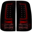 GMC Sierra 07-13 (2nd GEN – SINGLE WHEEL ONLY) OLED TAIL LIGHTS - Dark Red Smoked Lens - Image 2