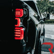 Chevy Silverado 19-23 1500 & 20-23 2500/3500 (Replaces Factory OEM LED Tail Lights ONLY) 4th GEN Body Style OLED TAIL LIGHTS - Smoked Lens - Image 5