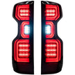 Chevy Silverado 19-23 1500 & 20-23 2500/3500 (Replaces Factory OEM Halogen Tail Lights ONLY) 4th GEN Body Style OLED TAIL LIGHTS - Smoked Lens - Image 4