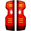 Chevy Silverado 19-23 1500 & 20-23 2500/3500 (Replaces Factory OEM Halogen Tail Lights ONLY) 4th GEN Body Style OLED TAIL LIGHTS - Red Lens - Image 2