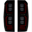 GMC Sierra 19-23 1500 & 20-23 2500/3500 (Only Fits Single Wheel Body Style Trucks with Factory OEM LED Tail Lights) 4th GEN Body Style OLED TAIL LIGHTS - Smoked Lens - Image 4