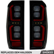 GMC Sierra 19-23 1500 & 20-23 2500/3500 (Only Fits Single Wheel Body Style Trucks with Factory OEM Halogen Tail Lights) 4th GEN Body Style OLED TAIL LIGHTS - Smoked Lens - Image 4