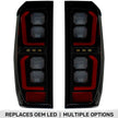 GMC Sierra 19-23 1500 & 20-23 2500/3500 (Only Fits Single Wheel Body Style Trucks with Factory OEM LED Tail Lights) 4th GEN Body Style OLED TAIL LIGHTS - Smoked Lens
