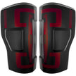 Ford Superduty F250/350/450/550 20-22 (Replaces OEM Halogen Style Tail Lights Both With & Without BLIS Blind Spot Warning System) OLED TAIL LIGHTS - Smoked Lens - Image 2
