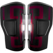 Ford Superduty F250/350/450/550 20-22 (Replaces OEM Halogen Style Tail Lights Both With & Without BLIS Blind Spot Warning System) OLED TAIL LIGHTS - Smoked Lens - Image 4