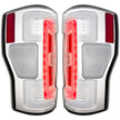 Ford Superduty F250/350/450/550 20-22 (Replaces OEM LED Style Tail Lights with BLIS Blind Spot Warning System) OLED TAIL LIGHTS - Clear Lens - Image 4