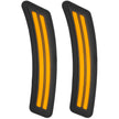 Cadillac 25-26 Escalade & Escalade IQ & GMC 25-26 Yukon/Yukon XL/Yukon Denali (5th GEN) & 25-26 Chevy Tahoe/Suburban (5th GEN) LED Front Fender Lens w AMBER LEDs - Smoked Lens - Image 3