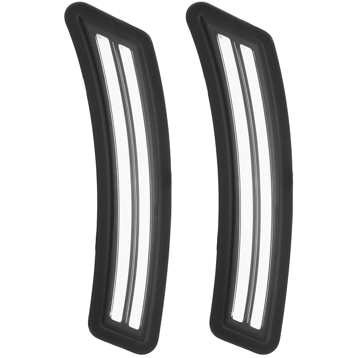 Cadillac 25-26 Escalade & Escalade IQ & GMC 25-26 Yukon/Yukon XL/Yukon Denali (5th GEN) & 25-26 Chevy Tahoe/Suburban (5th GEN) LED Front Fender Lens w WHITE LEDs - Smoked Lens - Image 2
