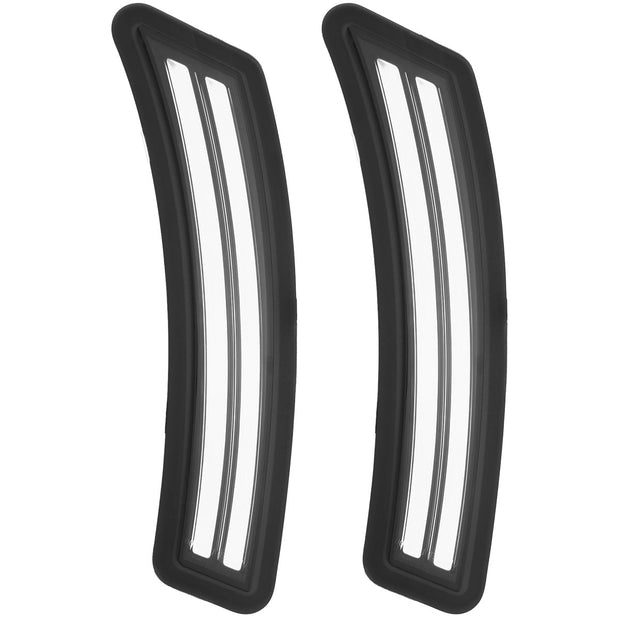 Cadillac 25-26 Escalade & Escalade IQ & GMC 25-26 Yukon/Yukon XL/Yukon Denali (5th GEN) & 25-26 Chevy Tahoe/Suburban (5th GEN) LED Front Fender Lens w WHITE LEDs - Smoked Lens - Image 2