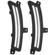 Cadillac 25-26 Escalade & Escalade IQ & GMC 25-26 Yukon/Yukon XL/Yukon Denali (5th GEN) & 25-26 Chevy Tahoe/Suburban (5th GEN) LED Front Fender Lens w WHITE LEDs - Smoked Lens - Image 3