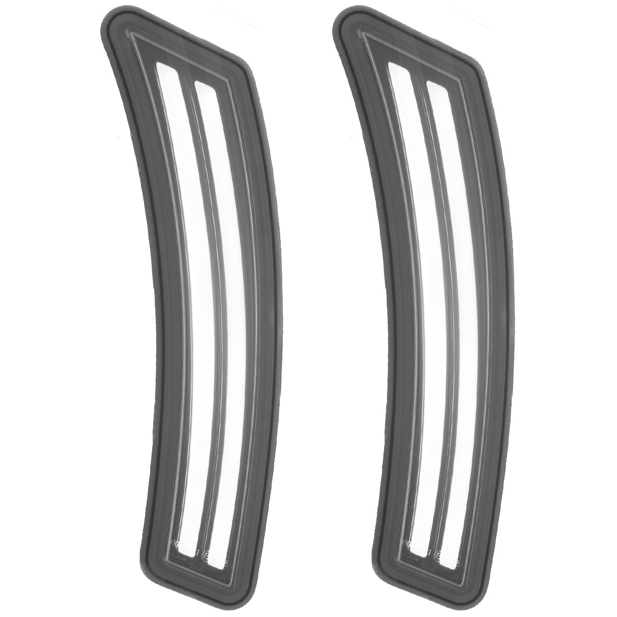 Cadillac 25-26 Escalade & Escalade IQ & GMC 25-26 Yukon/Yukon XL/Yukon Denali (5th GEN) & 25-26 Chevy Tahoe/Suburban (5th GEN) LED Front Fender Lens w WHITE LEDs - Clear Lens - Image 4