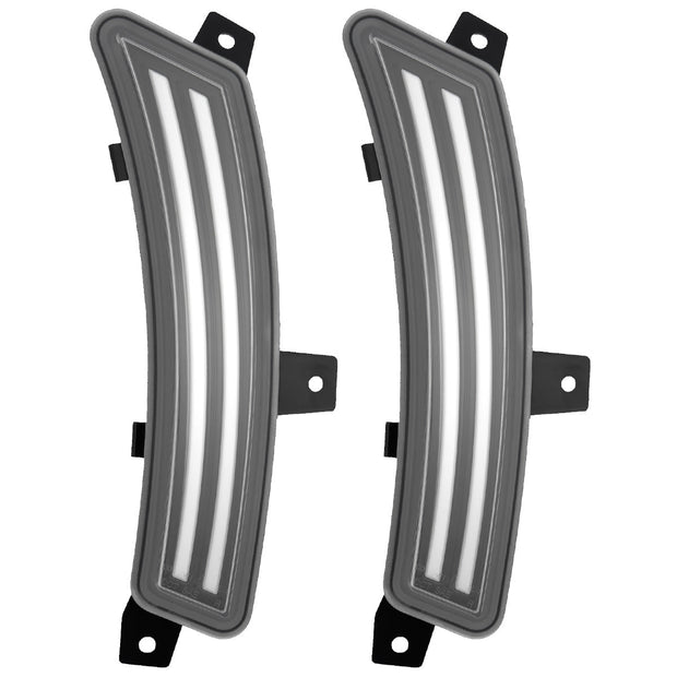 Cadillac 25-26 Escalade & Escalade IQ & GMC 25-26 Yukon/Yukon XL/Yukon Denali (5th GEN) & 25-26 Chevy Tahoe/Suburban (5th GEN) LED Front Fender Lens w WHITE LEDs - Clear Lens