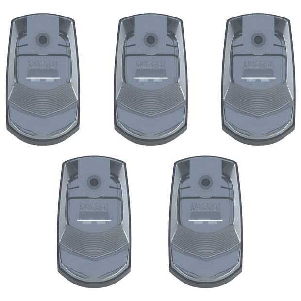 Ford 23-25 Superduty (5-Piece Set) Clear Cab Roof Light Lens with 2-Way Forward & Rear Facing AMBER ULTRA High-Power LEDs - ATTN: (Plug-N-Play Replacement for OEM Factory Installed Cab Roof Lights) - CLEAR - Image 2
