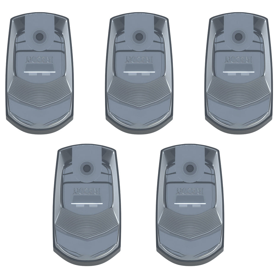 Ford 23-25 Superduty (5-Piece Set) Clear Cab Roof Light Lens with 2-Way Forward & Rear Facing WHITE ULTRA High-Power LEDs - ATTN: (Plug-N-Play Replacement for OEM Factory Installed Cab Roof Lights) - Image 3